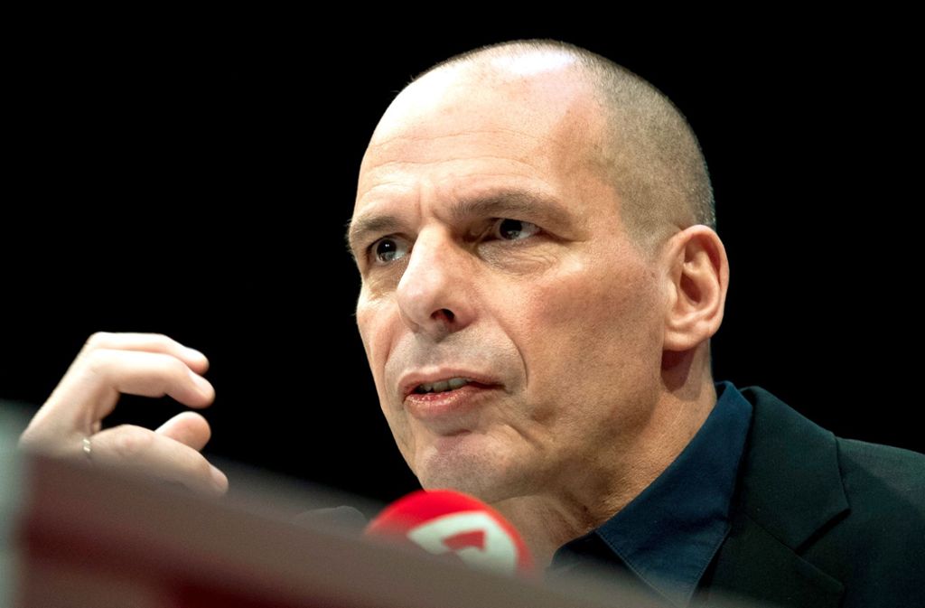 Wahlkämpfer Yanis Varoufakis Foto: dpa
