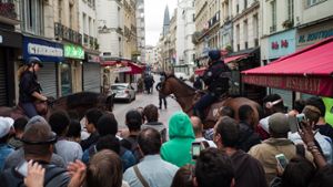 Der falsche Alarm in der Innenstadt von Paris sorgte kurzzeitig für Unruhe. Foto: dpa