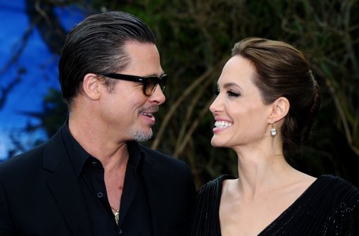 Brad Pitt und Angelina Jolie hatten bei der Maleficent-Premiere in Los Angeles eine unangenehme Begegnung. Foto: Getty Images Europe