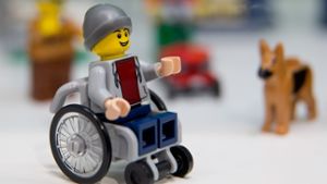 Lego kommt auf den Rollstuhl
