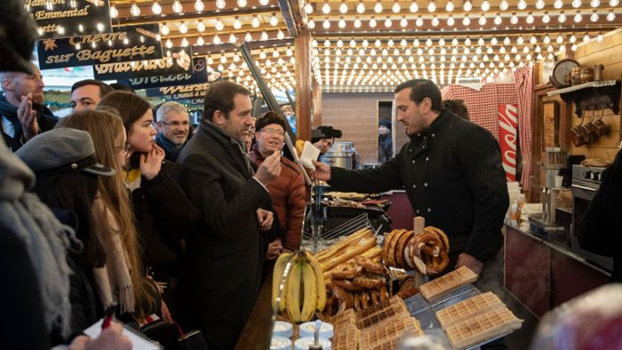 Weihnachtsmarkt in Straßburg wiedereröffnet