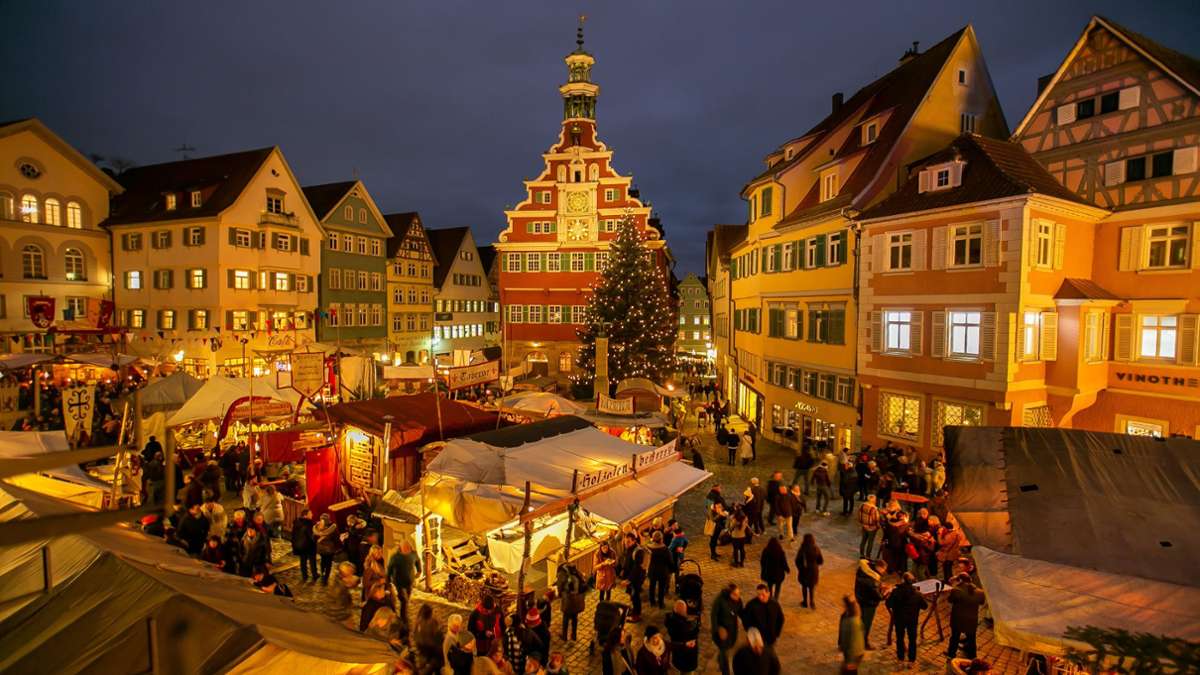 Esslinger Weihnachtsmarkt: Keine verschärften Sicherheitsvorkehrungen
