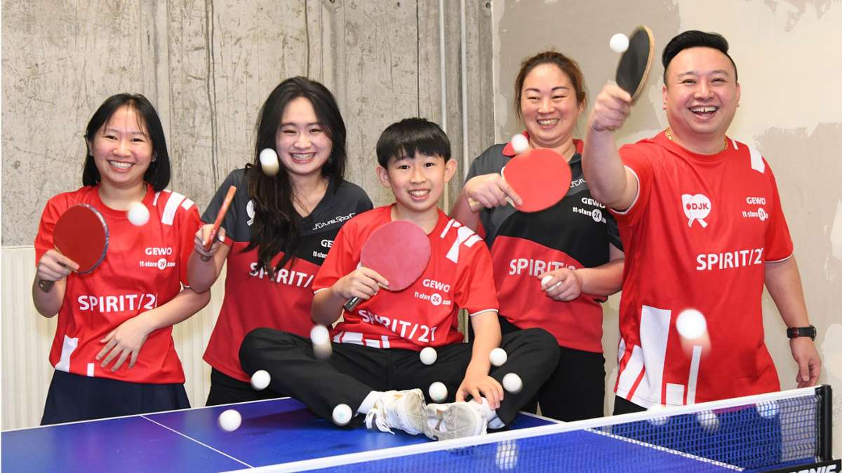 Familie Xu liebt Tischtennis: Der Jüngste verfolgt die ehrgeizigsten Ziele