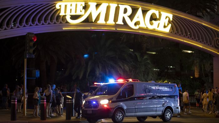 Ein Toter nach Schüssen im „Mirage“-Hotel