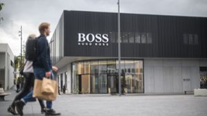 Hugo Boss setzt auf Fabrikverkauf
