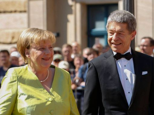 Angela Merkel mit ihrem Mann Joachim Sauer bei den Festspielen 2022. Foto: imago/Future Image