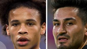 Die Nationalspieler Leroy Sané und Ilkay Gündogan waren in Wolfsburg offenbar rassistisch beleidigt worden. Foto: dpa