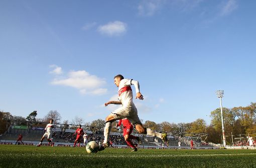 Der VfB II Stuttgart hat am Dienstag auf der Waldau gespielt. Foto: Pressefoto Baumann