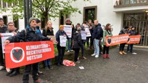 Klimaaktivisten wegen wiederholter Blockade vor Gericht