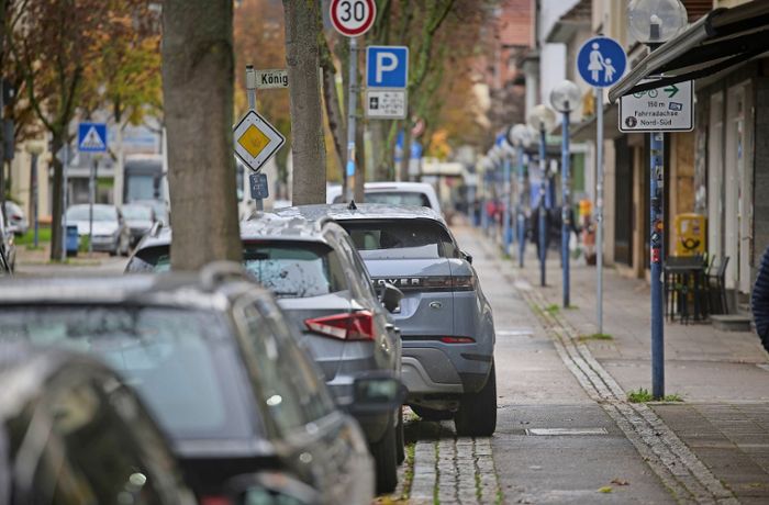 Bahnhofstraße Fellbach: Kostet Kahlschlag  bei Parkplätzen Existenzen?