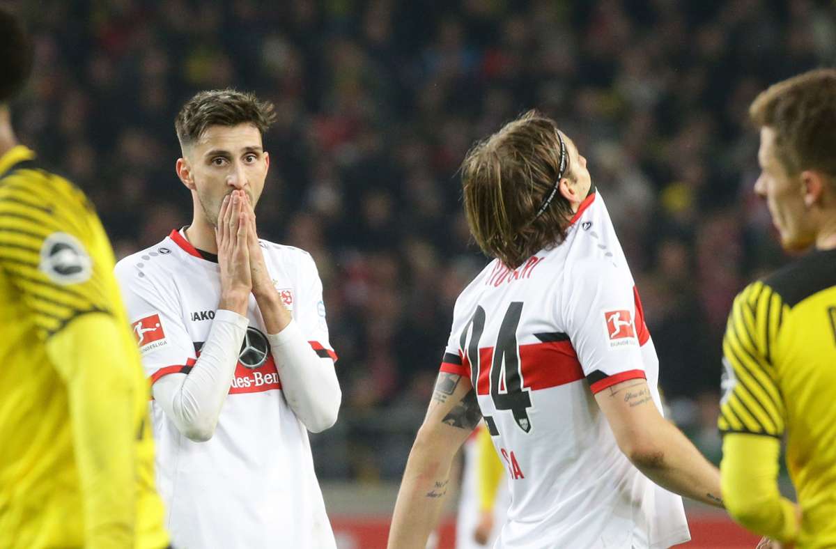 Der VfB Stuttgart unterlag Borussia Dortmund mit 0:2.