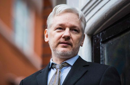 Julian Assange verbrachte sieben Jahre in der ecuadorianischen Botschaft in London Foto: AFP/JACK TAYLOR