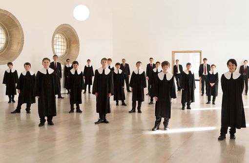 Traditions-Institution in Stuttgart: die Hymnus-Chorknaben Foto: Hendrik Zwietasch