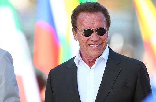 Ohne Fahrradhelm in Melbourne unterwegs - Arnold Schwarzenegger kam mit einer Verwarnung davon. Foto: Getty Images