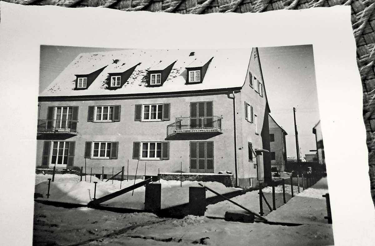 Ursula Brunners 1942 zerstörtes Elternhaus in Zuffenhausen