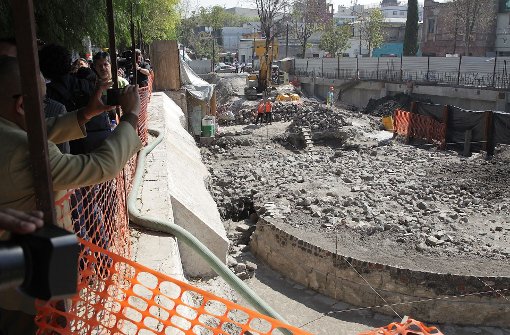 Die Archäologen machten die Entdeckung im Stadtteil Tlatelolco bereits im März, die Informationen wurden vom Nationalen Institut für Anthropologie und Geschichte (Inah) aber erst jetzt veröffentlicht. Foto: dpa