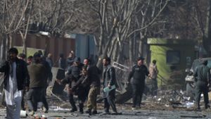 Eine schwere Explosion hat Kabul erschüttert. Foto: AFP