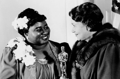1940: Hattie McDaniel bekommt den Oscar für ihre Nebenrolle im Südstaaten-Epos „Vom Winde verweht“ – als erste Afroamerikanerin überhaupt. Foto: IMAGO / Everett Collection