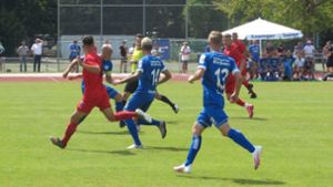 Die Stuttgarter Kickers gewinnen mit 2:1 gegen Ingolstadt II. Foto: Stuttgarter Kickers