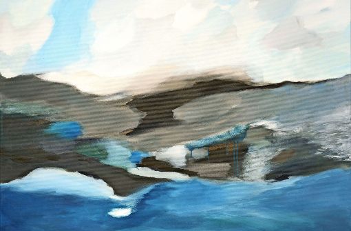 Die Bildserien „Nordland“ von Conny Luley bestechen durch ein klares Blau. Foto: Veranstalter