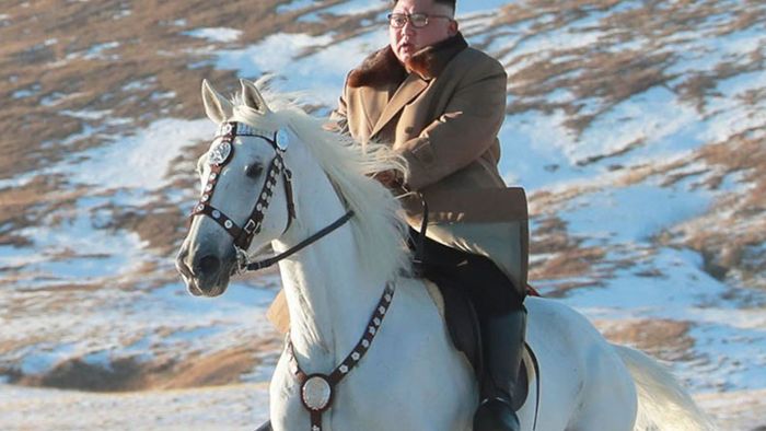 Pferdenarr und Raketenfan – Nordkoreas Diktator    Kim Jong Un  reitet wieder