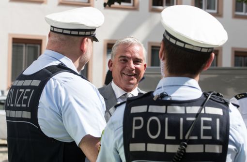 Innenminister Thomas Strobl (CDU) will der Polizei zur Terrorabwehr weitere Befugnisse geben und deshalb das Polizeigesetz ändern. Foto: dpa/Patrick Seeger