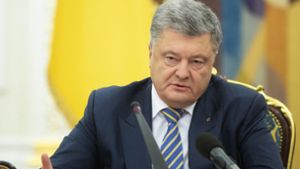 Poroschenko verhängt Kriegsrecht in der Ukraine