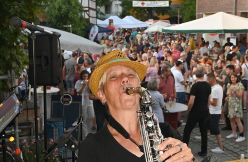 Gute Musik darf beim Straßenfest nicht fehlen. Foto: Werner Kuhnle