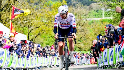 Tadej Pogacar ist der große Favorit auf den Giro-Sieg. Foto: Dirk Waem/Belga/dpa