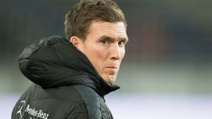 VfB-Trainer Hannes Wolf (Archivfoto) hat von Mehmet Scholl gehört – eine Entschuldigung aber nicht erwartet. Foto: dpa