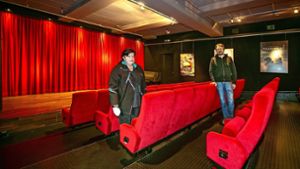 Die coronabedingte Leere im Kino macht den Koki-Geschäftsführern Sibylle Tejkl und Stefan Hart zu schaffen. Foto: Roberto Bulgrin