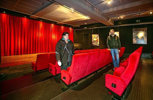 Die coronabedingte Leere im Kino macht den Koki-Geschäftsführern Sibylle Tejkl und Stefan Hart zu schaffen. Foto: Roberto Bulgrin