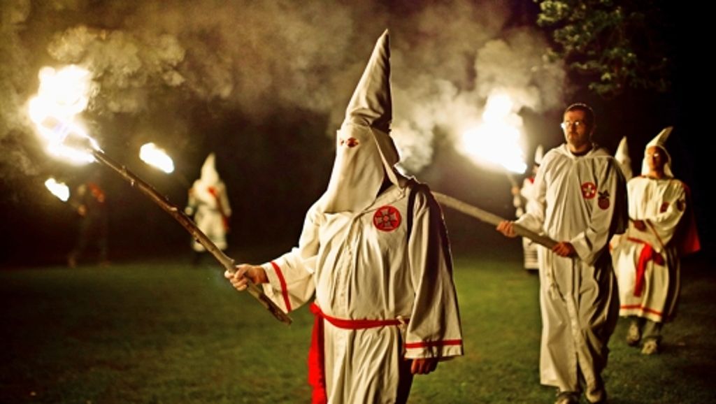 Ku-Klux-Klan im Südwesten: Militante Neonazis sauer auf Ku-Klux-Klan-Chef