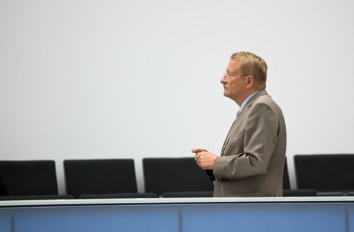 Der Vorsitzende des NSU-Untersuchungsausschusses Wolfgang Drexler (SPD). Auch gegen ihn wollten Ministeriale des Innenministeriums ermittelt wissen. Foto: dpa