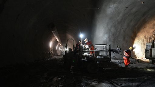 Auf der Baustelle des Brennerbasistunnels ist es zu einem tödlcihen Unfall gekommen. Foto: Angelika Warmuth/dpa