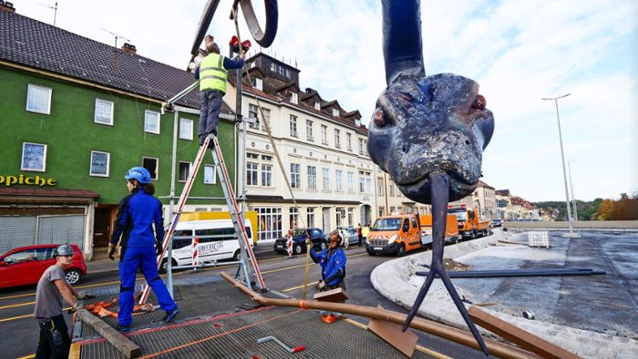 Ludwigsburg holt  Schlange vom Sockel