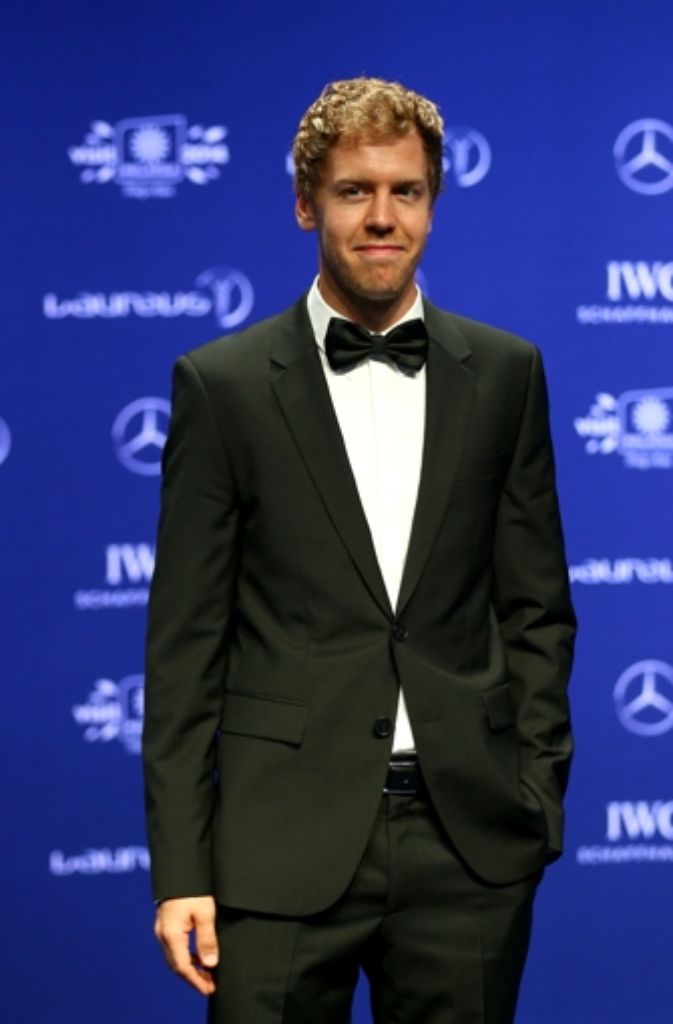 Sebastian Vettel erhielt den Preis für seinen vierten WM-Titel.