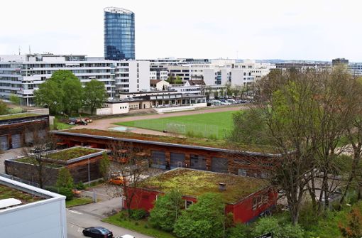 Wegen des geplanten Allianz-Neubaus müssen der Bauhof und die AWS an der Liebknechtstraße ausziehen. Foto: Rüdiger Ott