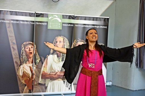 Lisa Lukoschek schlüpft von Mitte Juni an  in Stetten in die Rolle der Aida. Das gleichnamige   Musical  erzählt von Liebe und Foto: Natalie Kanter