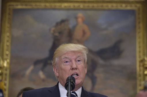 Donald Trump fühlt sich verfolgt und ungerecht behandelt. Foto: AP
