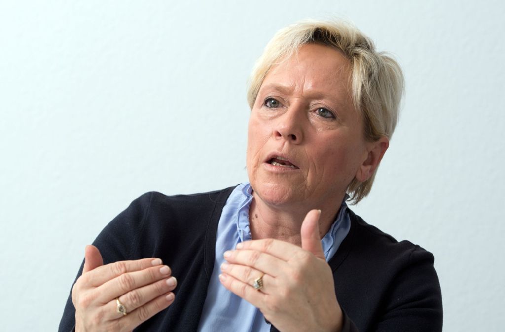 Die Kultusministerin Susanne Eisenmann stößt auf Widerstand in Verwaltungskreisen. Foto: dpa
