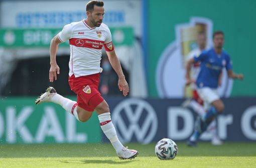 Einer der vielen erfahrenen Spieler, die in der Bundesliga die Spielführerbinde tragen: VfB-Kapitän Gonzalo Castro. Foto: Baumann