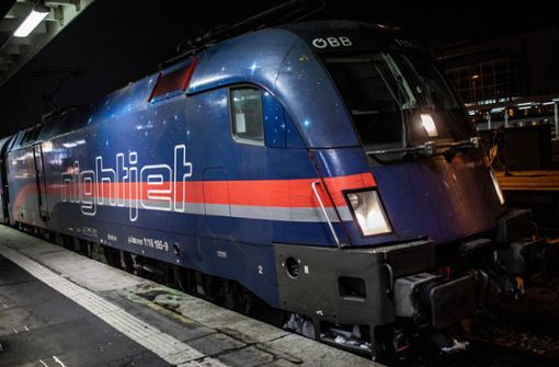 Die Österreichischen Bundesbahnen haben Nachtzüge zurück nach Stuttgart gebracht. Foto: Lichtgut/Christoph Schmidt
