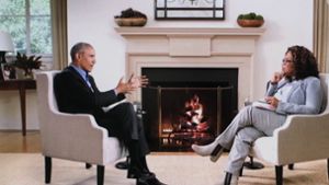 Es sieht nur so aus, als würden Barack Obama und Oprah Winfrey in einem Raum sitzen. Foto: imago images/ZUMA Wire/Apple TV