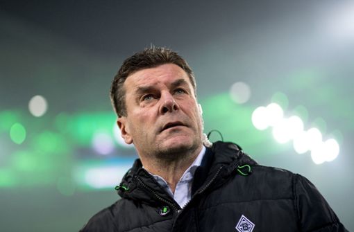 Trainer Dieter Hecking bleibt seiner Borussia treu. Foto: dpa