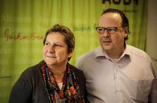 Silvia und Clemens Marsadek haben  den Freundeskreis fuer Flüchtlinge in  Hofen gegründet. Foto: Lichtgut/Leif Piechowski