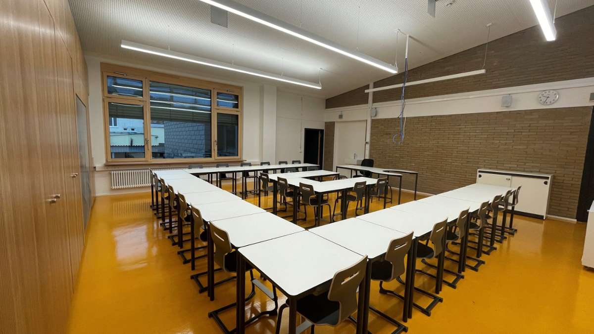 Oberstenfeld: Neue Möbel für neu sanierte Lichtenbergschule