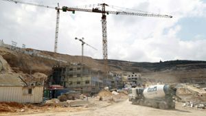 Der Ausbau israelischer Siedlungen nahe oder in palästinensischen Gebieten stößt immer wieder auf Kritik. Foto: AFP