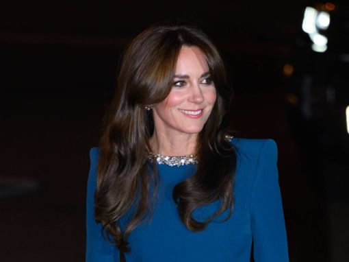 Prinzessin Kate bei ihrer Ankunft zur Royal Variety Performance in London. Foto: imago images/PA Images