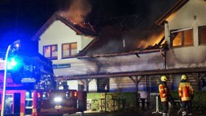 Hoher Schaden nach Brand in Schützenhaus
